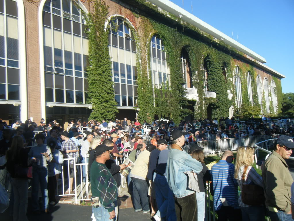 Sun Shines On Belmont Park